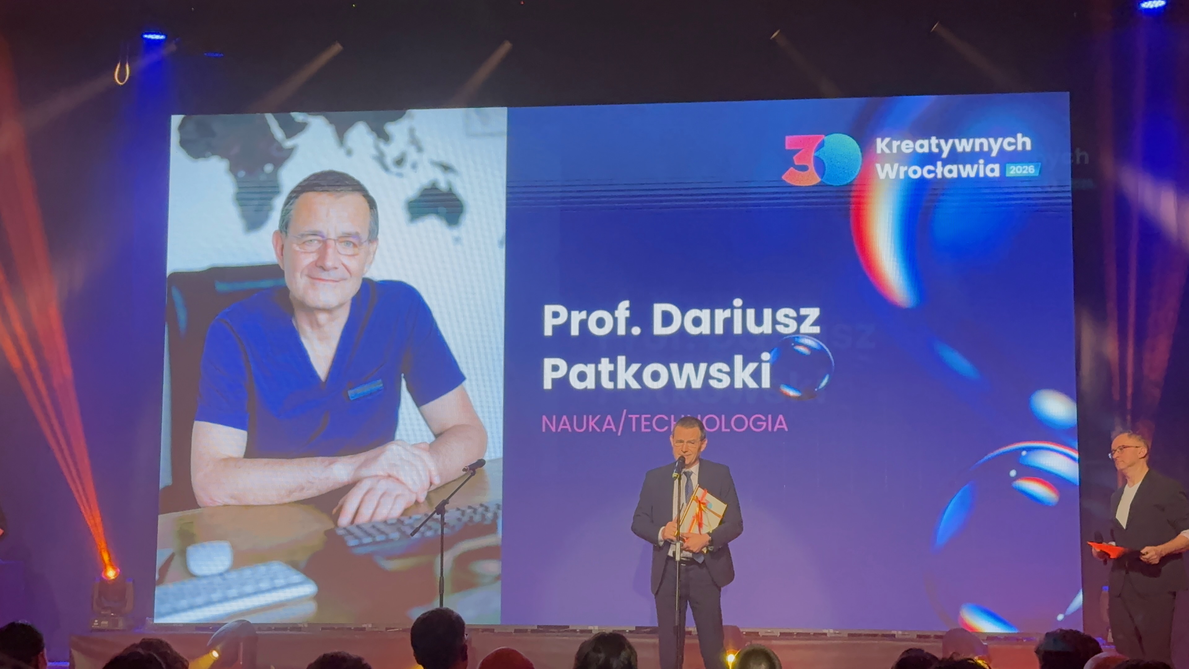 Laureat Profesor Dariusz Patkowski